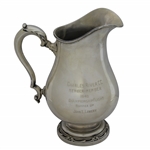 1949 Charles River CC Member-Member Championship Flight Runner-Up Pitcher Won by John E. Lowery