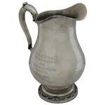 1949 Charles River CC Member-Member Championship Flight Runner-Up Pitcher Won by John E. Lowery