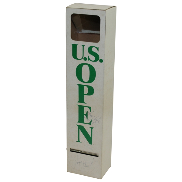 Payne Stewart, Jack Nicklaus, Couples, Trevino, & others Signed US Open Viewfinder JSA ALOA