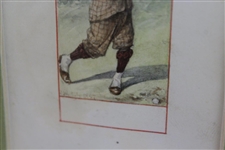 George Pipeshanks Original Artwork for Cope's 'A Duffers Stroke' Card #23 - Framed