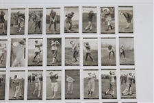 Full Complete Set of 1927 Churchmans Golfers Cigarette Cards - Fifty (50) - Great Condition