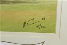 Ltd Ed Around & About with Alliss 7th hole at Verulam GC - Sam Ryder Home Club Signed by Artist Peter Alliss 