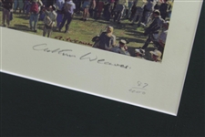 Ltd Ed 'St Andrews The Final Green' Print Signed by Artist Arthur Weaver 87/400 - Framed