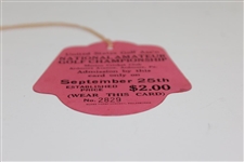 1930 US Amateur at Merion Golf Club Ticket #2829 - Bobby Jones Grand Slam