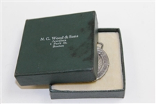 The Framingham Country Club Sterling Silver Medal in Box