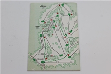 1961 Masters Tournament Spectator Guide - Gary Player Winner