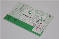 1962 Masters Tournament Spectator Guide - Arnold Palmer Winner