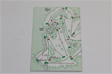 1962 Masters Tournament Spectator Guide - Arnold Palmer Winner