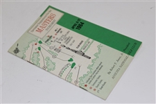 1964 Masters Tournament Spectator Guide - Arnold Palmer Winner