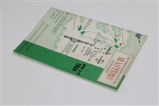 1964 Masters Tournament Spectator Guide - Arnold Palmer Winner