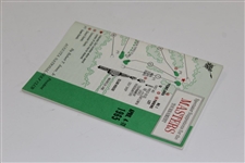 1965 Masters Tournament Spectator Guide - Jack Nicklaus Winner