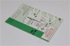 1966 Masters Tournament Spectator Guide - Jack Nicklaus Winner
