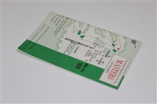 1969 Masters Tournament Spectator Guide - George Archer Winner
