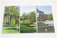 Eleven (11) Masters Tournament Spectator Guides - 1999-2008 & 2011