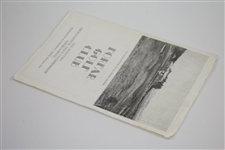 1932 Scottish Professional Golf Tournament at Forfar Golf Club Program/Booklet