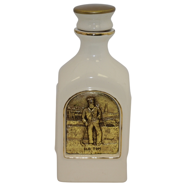 Old Tom & Young Tom Royal English Porcelain Decanter Handcrafted by Artist Bill Waugh