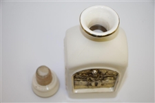 Old Tom & Young Tom Royal English Porcelain Decanter Handcrafted by Artist Bill Waugh
