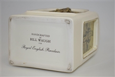 Old Tom & Young Tom Royal English Porcelain Decanter Handcrafted by Artist Bill Waugh