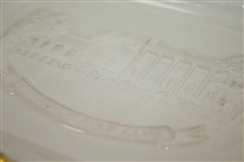 Pittsburgh Field Club Royal English Porcelain Dish Handcrafted by Artist Bill Waugh