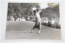 Two Original Glenna Collette Vare Photos - Follow Through & USGA President Presents Prize