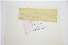 Two Original Glenna Collette Vare Photos - Follow Through & USGA President Presents Prize