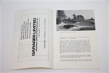 1968 West Sussex Golf Club Official Handbook by Henry Longhurst