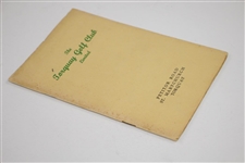 Circa 1950's The Torquay Golf Club Limited Handbook