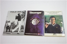 Twelve (12) OPEN Championship Official Programs - 1981, 1982, 1985, 1986, 1990-92, 1998-2002