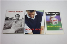 Twelve (12) OPEN Championship Official Programs - 1981, 1982, 1985, 1986, 1990-92, 1998-2002