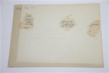 Original Wire Photo of 1927 British Amateur Champion William Twedell