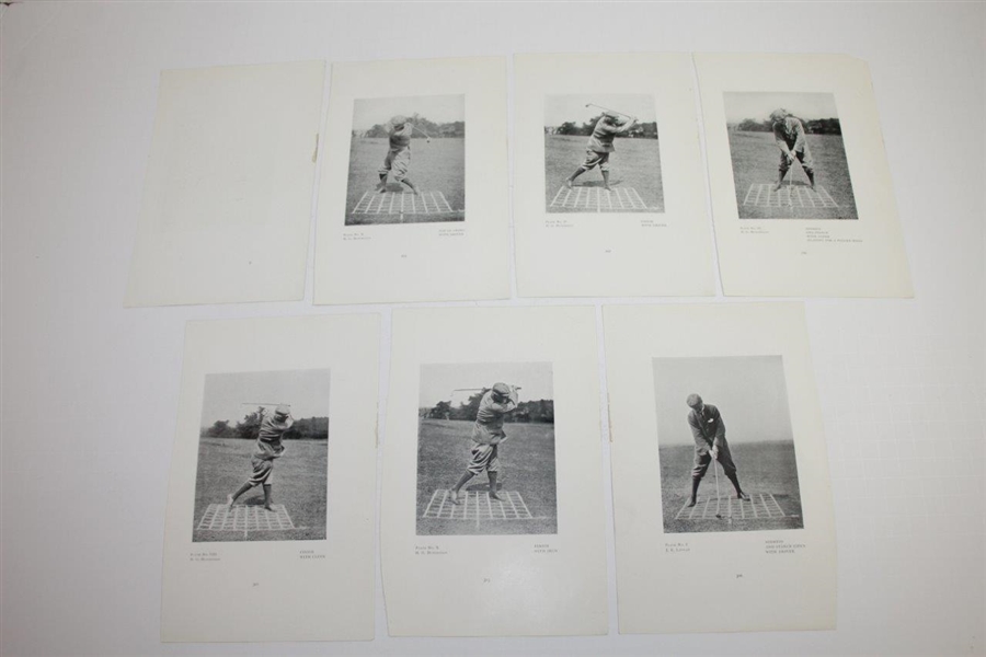 Horace Hutchison 7 Page Swing Sequence From His Book