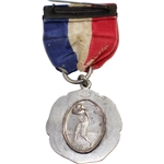 Vintage The Flushing Country Club Sterling Silver Medal - Long Island - John Frick Jewelry Co.
