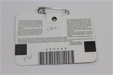1997 Masters Tournament Series Badge #A05649 - Tiger Woods First Masters Win