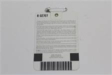 2001 Masters Tournament Series Badge #R02707 - Tiger Woods Winner