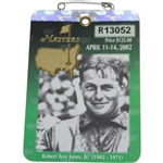 2002 Masters Tournament Series Badges #R13062 - Tiger Woods Winner