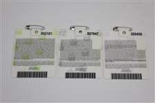 2007, 2008, & 2009 Masters Series Badges - Johnson, Immelman, & Cabrera Winners
