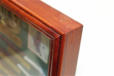 Classic 'Evolution of Golf Equipment' Framed Presentation Display - Replica Items