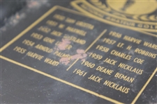 National Amateur Golf Tray with Jack & Arnie Plus Unmarked Ash Tray & Jim Thorpe Trophy Tray