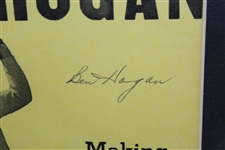 Ben Hogan Signed Ben Hogan World's Greatest Golfer' Making Midwest Appearance Poster JSA ALOA
