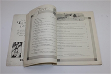 Bobby Jones on Golf Magazine with Introduction by Grantland Rice - Copyright 1929-1930