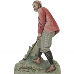 Vintage A.G. Spalding & Bros. Golf Player Die Cut - Excellent Condition