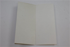 1961 Augusta National Golf Club Membership Directory with Key Dates/Info - Oct. 10, 1961
