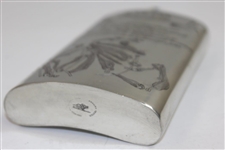 Augusta National Golf Club English Pewter Golf Flask - Excellent Condition in Box