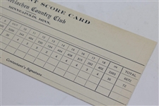 1930 US Open at Interlachen Country Club Official Scorecard - Bobby Jones Grand Slam!