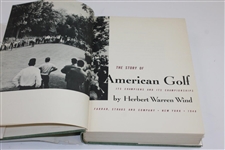 The story of American Golf: Its Champions & Its Championships' by Herbert Warren Wind with Slipcase & Jacket