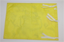 Big Three Plus other Masters Champs Signed 2007 Masters Flag - Palmer & Ford Center JSA ALOA