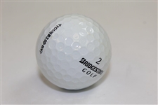 Collin Morikawa Signed Bridgestone USA Logo Golf Ball JSA ALOA