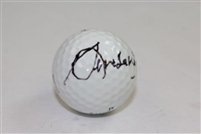 Seve Ballesteros Signed Spalding Top-Flite II Logo Golf Ball JSA ALOA