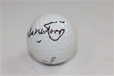 Seve Ballesteros Signed Spalding Top-Flite II Logo Golf Ball JSA ALOA