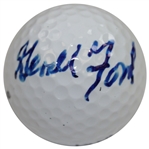 Gerald Ford Signed Wilson Ultra Logo Golf Ball JSA ALOA